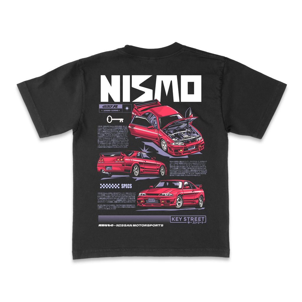 YOUTH Nismo x Key St 400R Tee in black