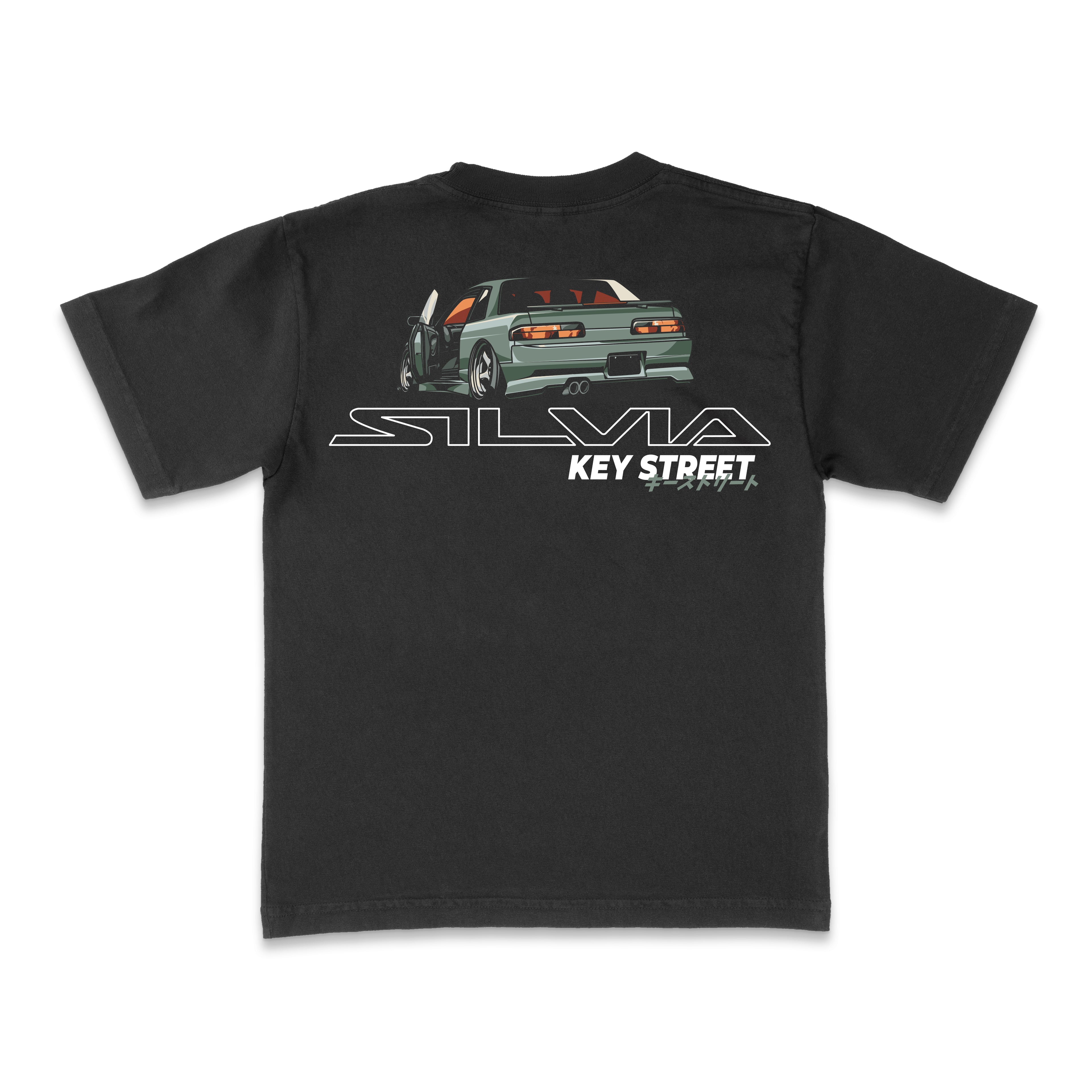 Nissan x Key St S13 Tee in black