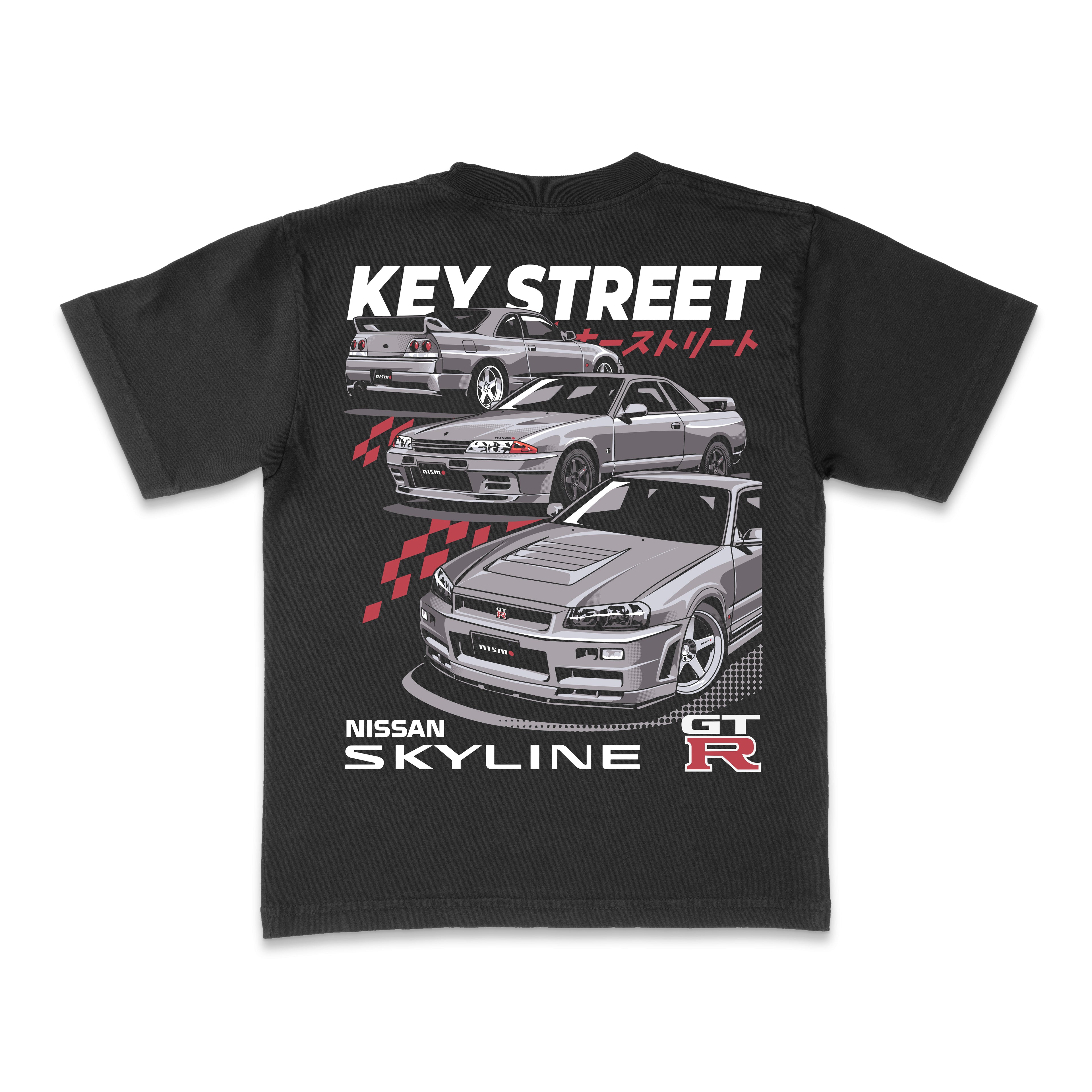 Nissan x Key St Generations Tee in black