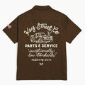 Parts & Service Work Shirt in brown